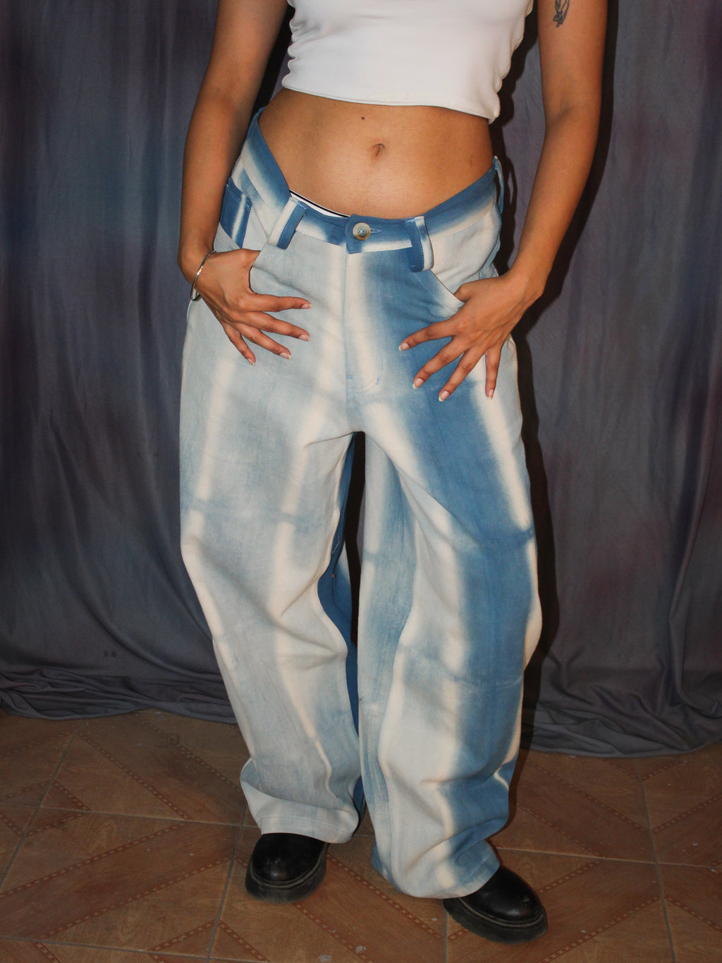 Companion Pants in Ocean