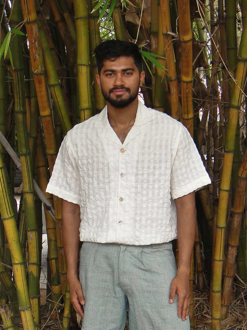 Gaucho Shirt in Frosting