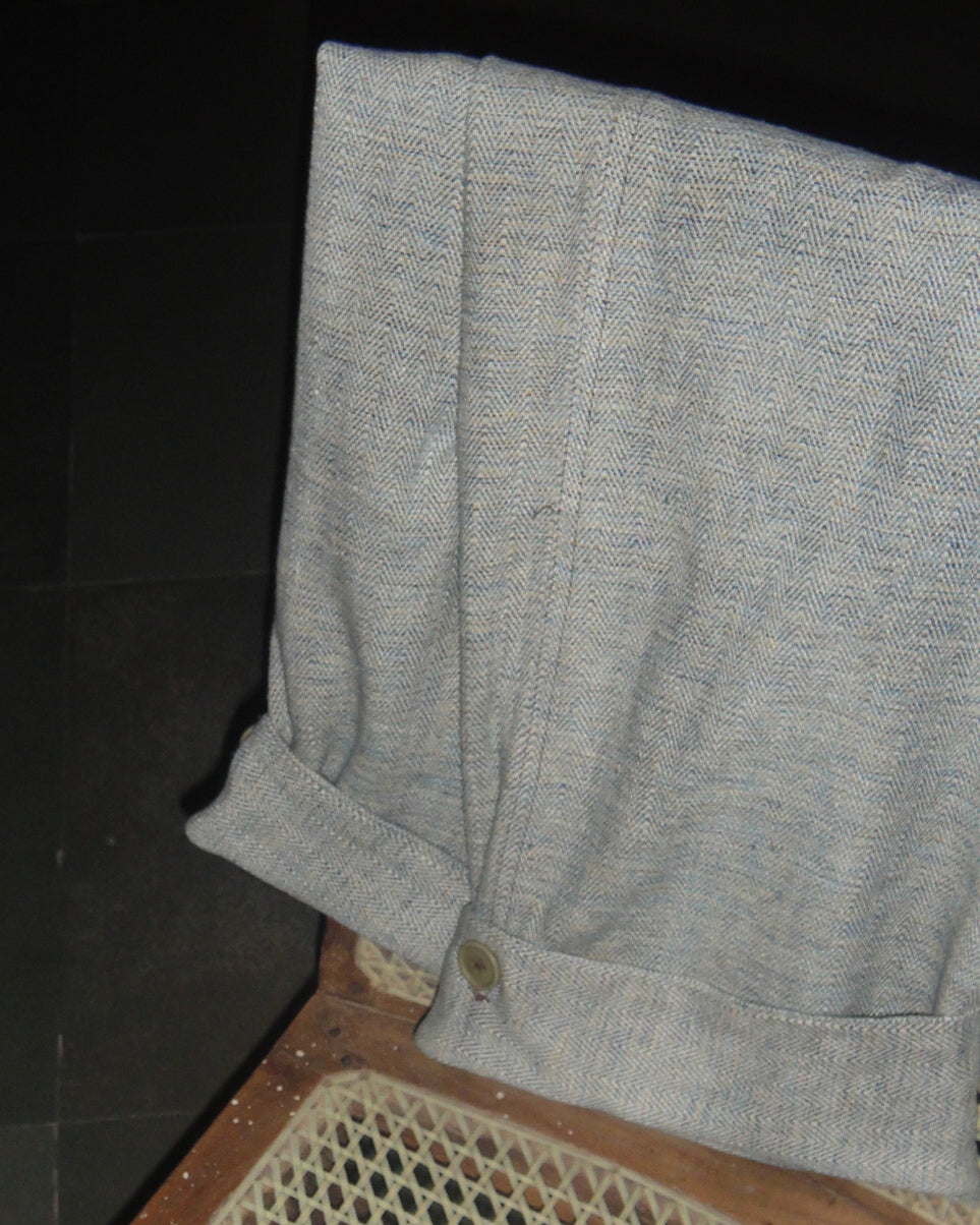 Landscape Pants in Herringbone Weave