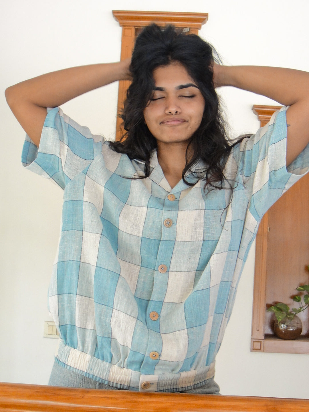 Gaucho Shirt in Ice
