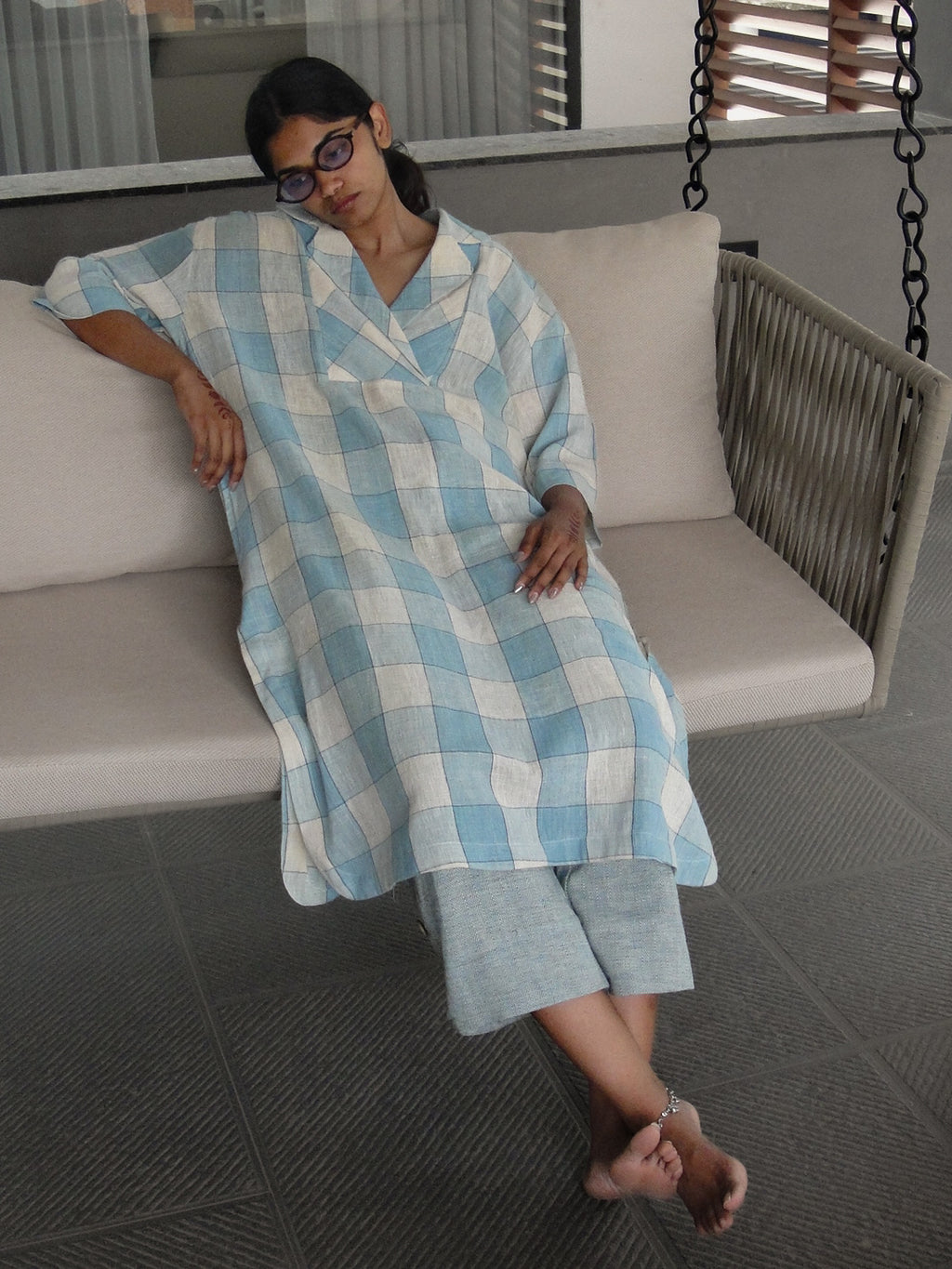 Crackerjack Tunic in Ice