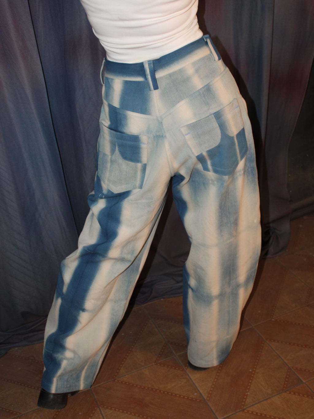 Companion Pants in Ocean