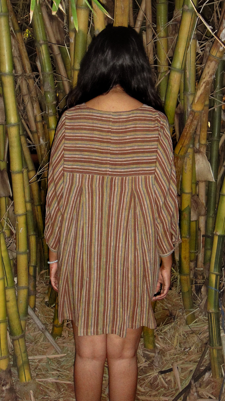 Frolic Dress in Almond