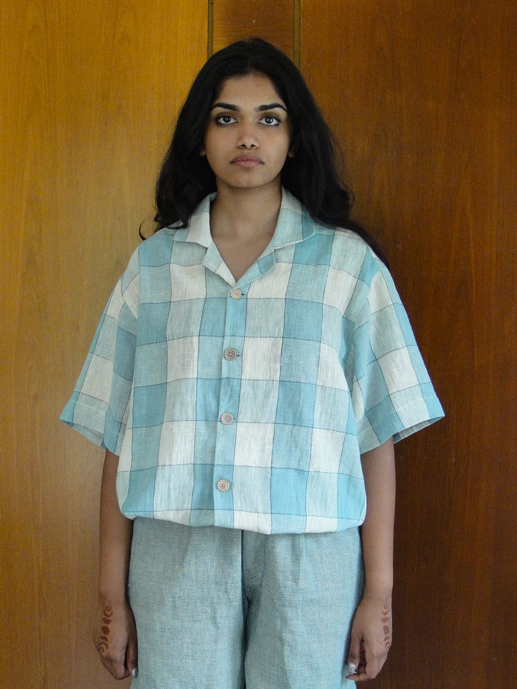 Gaucho Shirt in Ice