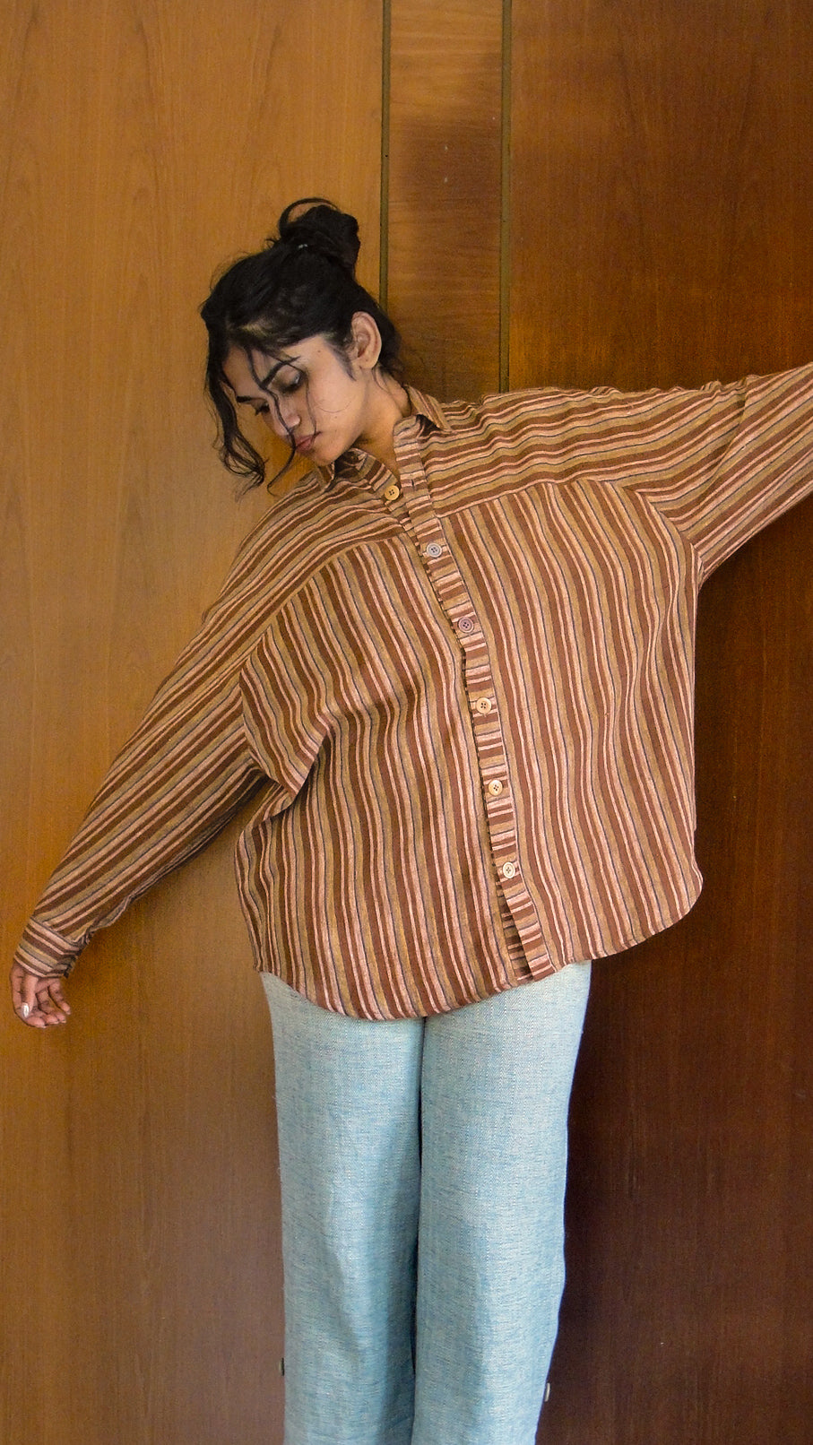 Whimsy Shirt in Almond